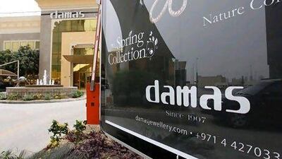 An offer by Mannai for 58 per cent of the shares would value the entirety of Damas at about US$445 million. Jeffrey E Biteng / The National