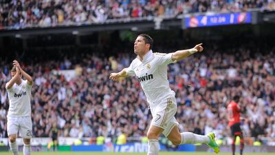2011-12 66 goals (Real Madrid 58, Portugal 8). Getty Images