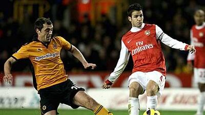 Cesc Fabregas, right, the Arsenal captain, has made clear his affection for the club as well as his frustration at the Gunners’ failure to secure a trophy over the past five years.