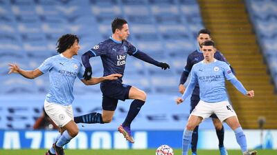 Manchester City got back to winning ways with a 3-0 win over Marseille on December 9, with goals from Torres, Aguero and Alvaro Gonzalez putting the ball in his own net. AFP