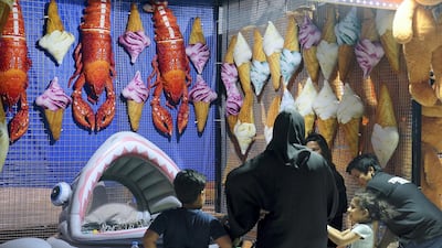 Kids will be entertained for hours at A'l Bahar. Pawan Singh / The National