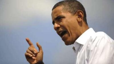 US Democratic presidential candidate Barack Obama has refused to put his campaign on hold, unlike rival John McCain.