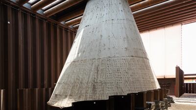 The Dutch pavilion at Expo 2020 Dubai being dismantled. All photos: The Netherlands' Ministry of Foreign Affairs