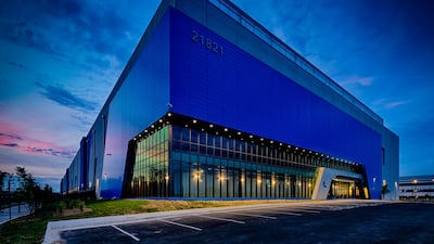 Aligned Data Centre facilities in Virginia, US. Photo: Mubadala