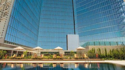A handout photo showing the exterior of The Oberoi Dubai hotel (Courtesy: The Oberoi Group)
