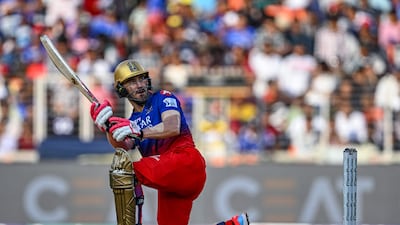 Royal Challengers Bengaluru's captain Faf du Plessis scored 24 off 12 balls before being caught off the bowling of Ravisrinivasan Sai Kishore. AFP