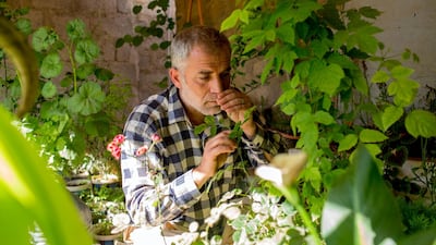 Khalid Ismael compares his garden to his private little kingdom. Lemon Tree Trust 