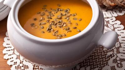 Squash soup at Six Senses Zighy Bay. Courtesy: Six Senses Zighy Bay