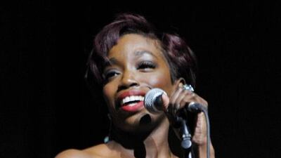 Estelle said that her performances were special for her because she is "here for the F1 and that is one of the biggest events in the world." AFP