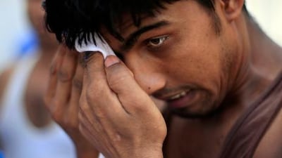 Heat cramps affect people who perspire a lot during a strenuous activity or are exposed to heat for a long time.