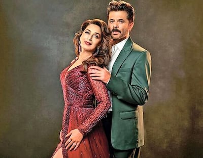 Madhuri Dixit and Anil Kapoor are "horribly under-utilised" as the Gujarati-Maharashtrian bickering married couple in 'Total Dhamaal'. IMDb.