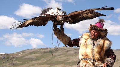 Mongolian eagle hunger Khaiyr Galym offers an insight into his nomadic life. Photo: Charukesi Ramadurai