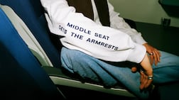 From tips on armrests to reclining, Lufthansa's new clothing collection is winning over air travel fans. Photo: Murat Aslan