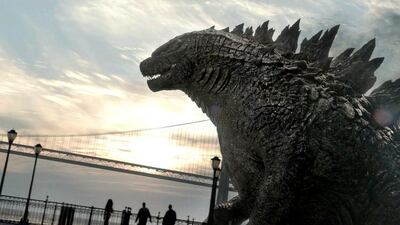 A scene from Warner Bros. Pictures’ and Legendary Pictures’ epic action adventure Godzilla. Warner Bros. Pictures