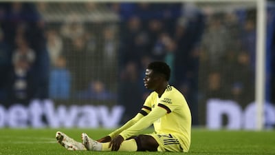 Bukayo Saka 7 - The England international threatened Brighton early on and was positive with the ball. It looked like his team mates weren’t on his wave length at times. Getty