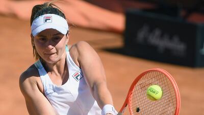 Nadia Podoroska was a surprise semi-finalist at last year's French Open. EPA