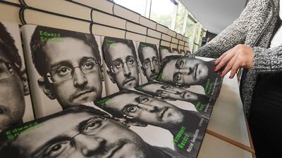 Edward Snowden's new book "Permanent Record: My Story". Getty Images