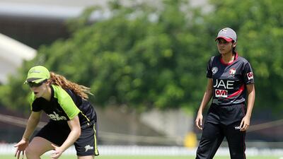 Natasha Michael of the UAE women's cricket team. Satish Kumar / The National