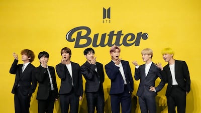 BTS are currently on hiatus as members complete their mandatory military service in South Korea. AP Photo