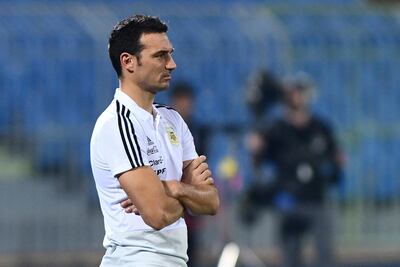 Interim coach Lionel Scaloni is missing several established players for the match against Brazil at King Abdullah Sports City. Reuters