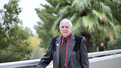 Dr. Merle Jensen enjoyed a fruitful period of his career in the UAE. Reem Mohammed/The National