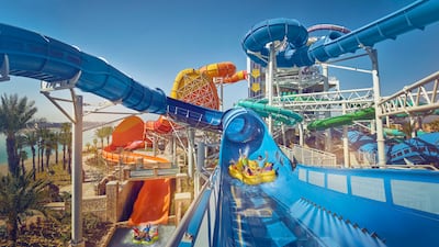 Aquaventure World's waterpark and aquarium is free for visitors and residents until March 22. Photo: Atlantis, The Palm