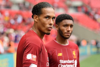 Virgil van Dijk was the previous world record defender before Harry Maguire. Getty