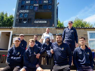 Former UAE cricketer Adnan Mufti has already built bridges at Clevedon, with some of their team members. Mark Thomas for The National