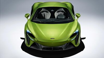 The McLaren Artura is available to book for a Q3 delivery, and is expected to be priced at £185,500 for the standard specification in the UK and about one million dirhams in the UAE