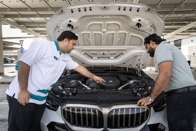 The Excellence Driving Centre in Al Qusais, Dubai. Antonie Robertson / The National