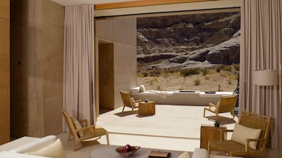 Amangiri's Jaala suite.