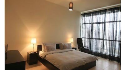 The residents' existing furniture fit in to the new apartment as if it was purchased for it. Ravindranath K / The National