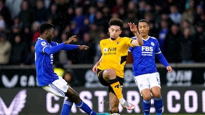 Rayan Ait-Nouri 6 - Showed confidence when marauding forward, looking to run directly at Leicester defenders to help conjure an opportunity. PA