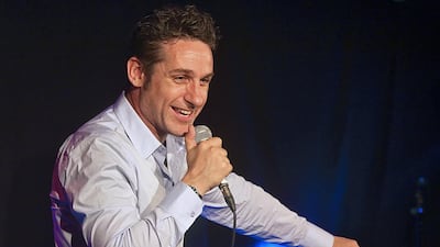 Tom Stade first performed in the UAE 10 years ago. He has appeared on popular shows in the UK, including Live at the Apollo and The John Bishop Show. Courtesy Trudy Stade