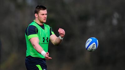 Wales flanker Dan Lydiate says Ireland will provide a big challenge for him and his teammates today in Dublin. Stu Forster / Getty Images