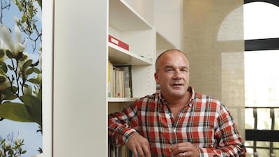 Jared Alden, psychotherapist at the German Neuroscience Center in Dubai Healthcare City. Antonie Robertson / The National