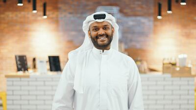 Salman Mattar, co-owner of Man² and Are We Awake? pop-up store.