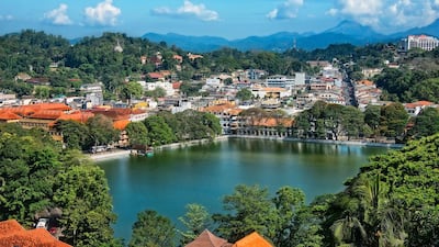 Kandy Lake in Kandy. Emad Aljumah