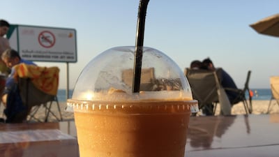 Chips Oman Laban from Tent Jumeirah Restaurant in Dubai. Janice Rodrigues / The National