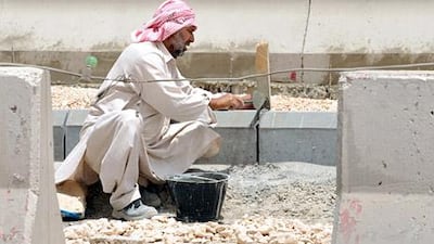Yanbu Cement's second-quarter profit rose 44 per cent to 216 million Saudi riyals. Cement stocks listed in the Tadawul have risen 16 per cent this year. AFP