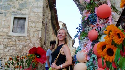 Savannah College of Art & Design celebrates the return of its American students to the mediaeval French city of Lacoste. Holly Aguirre / The National