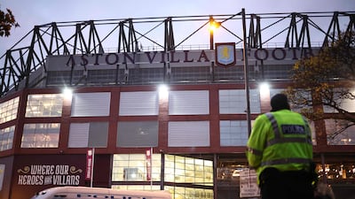 More than 700 police officers have been stationed in and around Villa Park. AFP