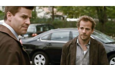 David Boreanaz and Stephen Dorff in Officer Down. Courtesy Jeff Most Productions