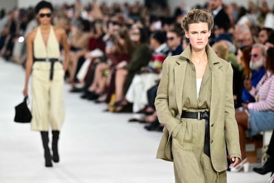 Max Mara draws inspiration from pioneering female adventurers. AFP