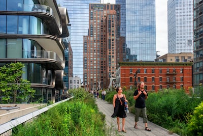 The High Line in New York. Getty Images