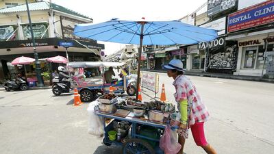 2. Bangkok slipped to second place, after taking the top spot in 2013, with an 11% decline in visitors to 16.42 million due to the Thai political situation. Narong Sangnak / EPA
