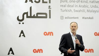 OSN CEO Martin Stewart. The company is relocating its Dubai call centre. Getty