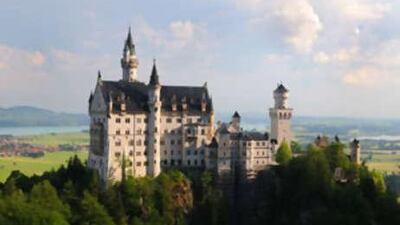 Neuschwanstein Castle, in Bavaria, is the most famous of three built by King Ludwig II.