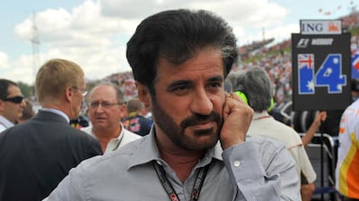 Mohammed Ben Sulayem has been appointed president of FIA. AP