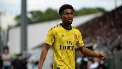 Arsenal's midfielder Reiss Nelson could make an impact. AFP